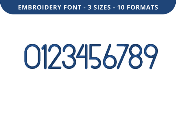Adore Me Font 0 to 9: A Seasonal Embroidery Staple