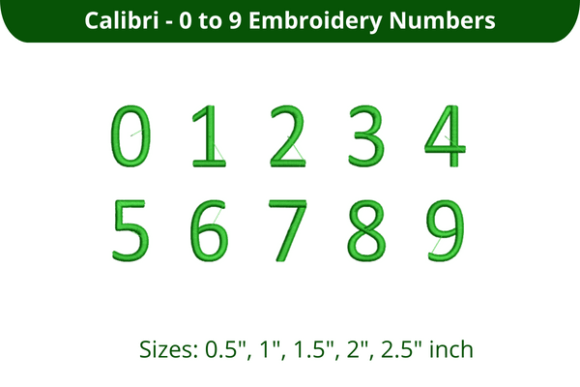 Calibri Font 0–9: Clean, Versatile Holiday Lettering