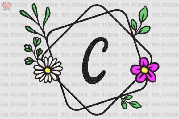 Flower Daisy Font C Review
